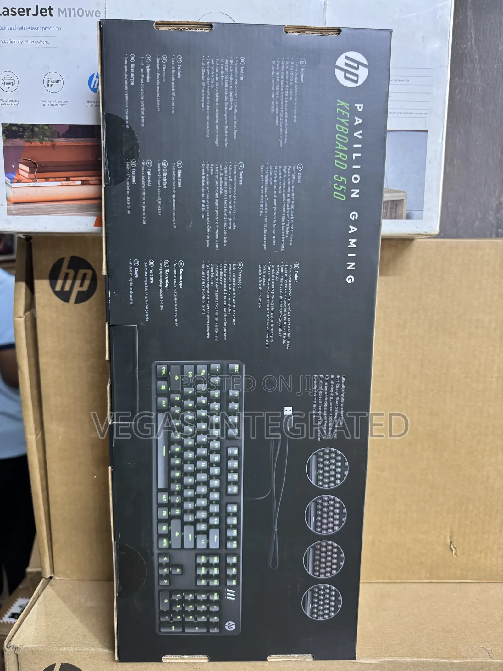 HP Pavilion Gaming Keyboard 550