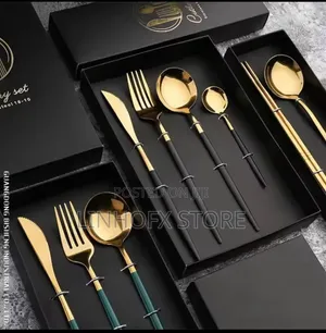 4Pcs Dinnerware Set Stainless Steel