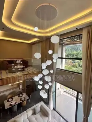 Modern Adjustable Dropping Staircase Chandelier