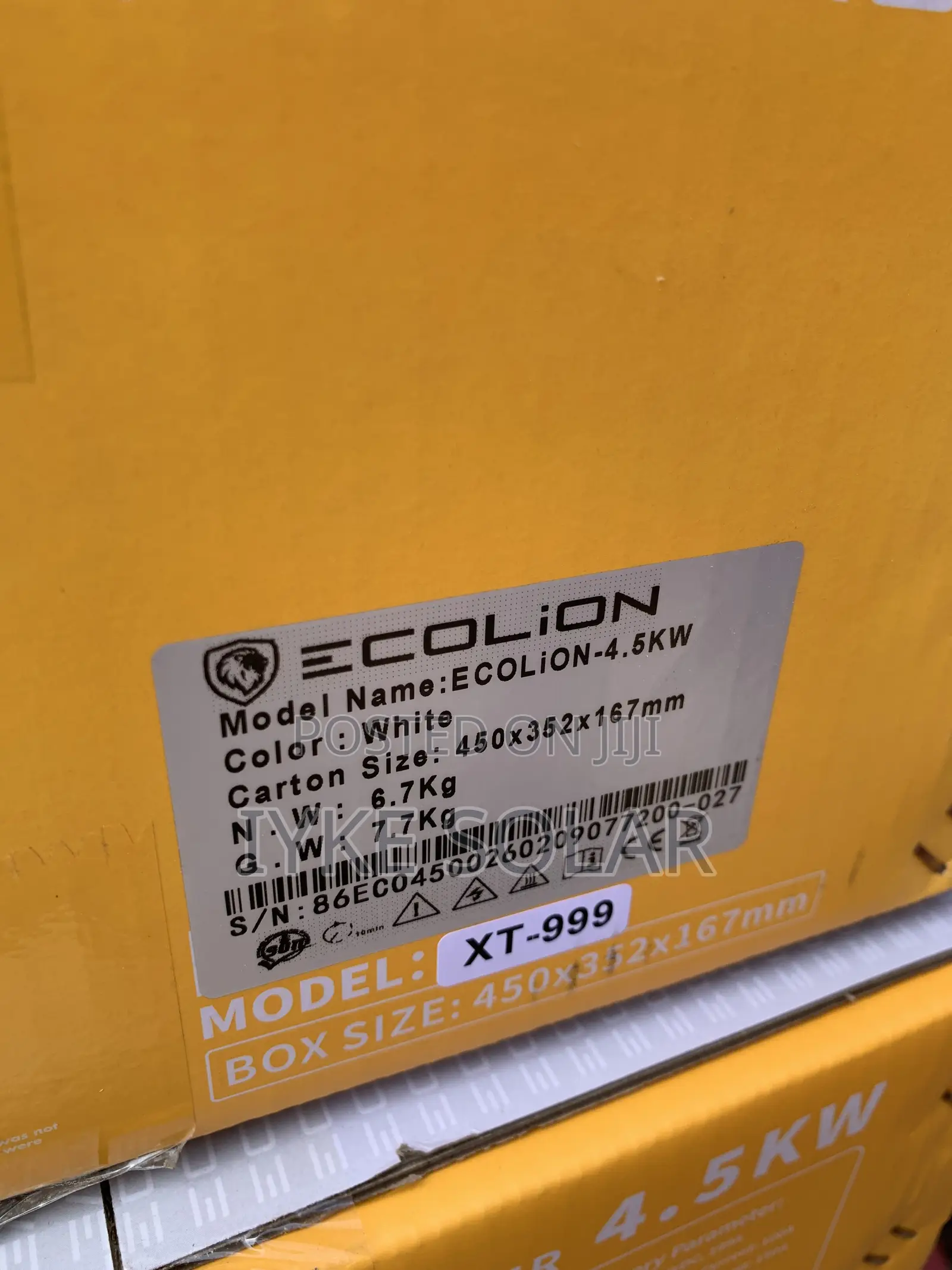 4.5kva 24v Ecolion Hybrid Inverter