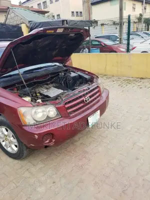 Toyota Highlander V6 AWD 2003 Red