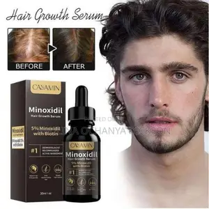 Canamin Minoxidil Hair Growth Serum 5% With Biotin – 30ml