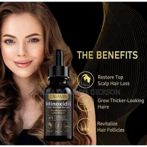 Canamin Minoxidil Hair Growth Serum 5% With Biotin – 30ml