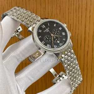 Tissot Quality Luxury Men Chain Strap Wristwatch