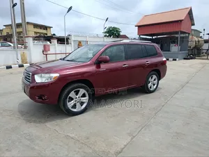 Toyota Highlander 2008 Burgundy