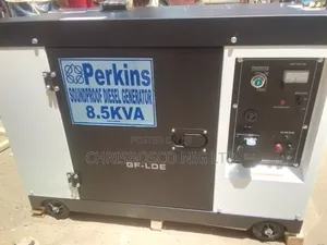 BRAND NEW Perkins 8.5kva Soundproof Diesel Generator