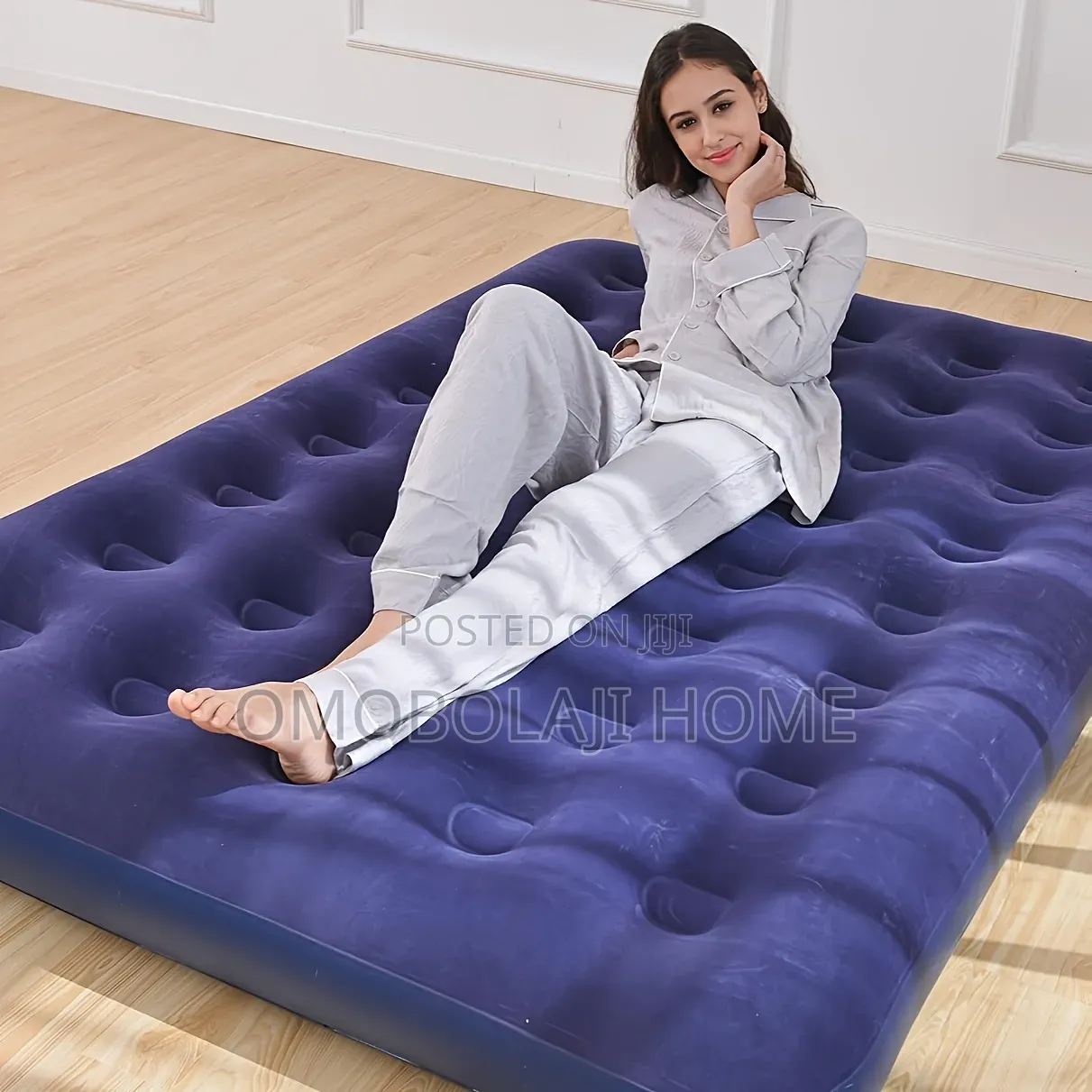 Inflatable Air Bed (191x99x22cm)