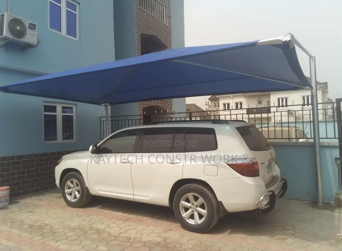 One Car Carport Shade Cover