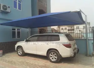 One Car Carport Shade Cover