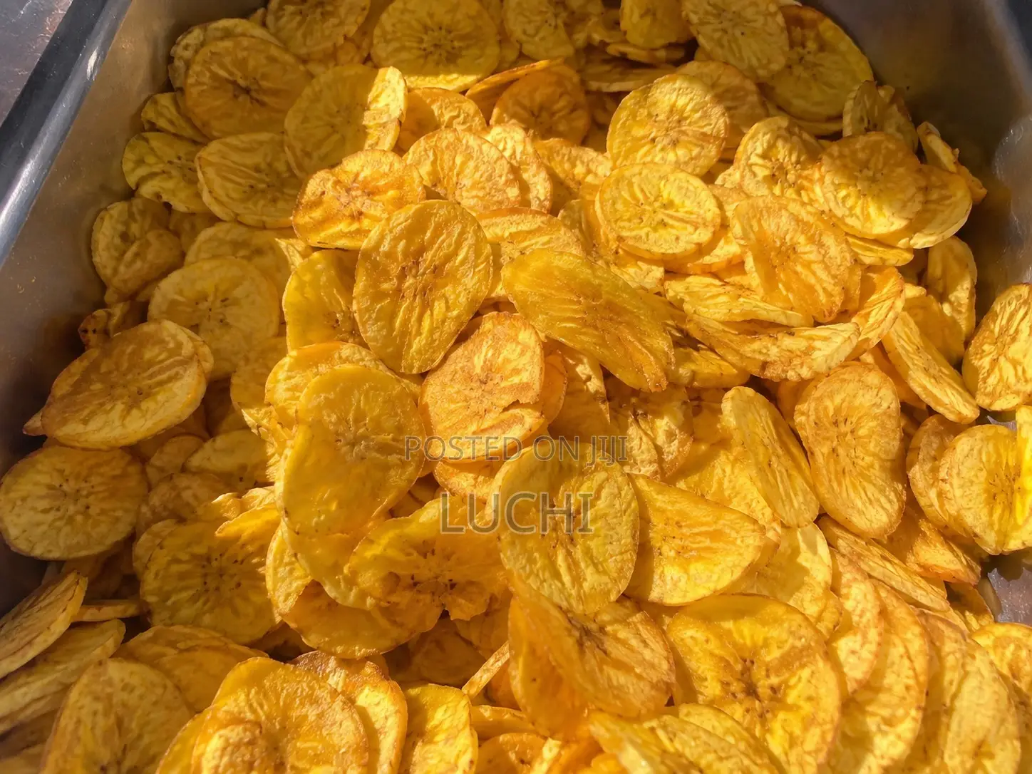 Spicy Plantain Chips — Crispy, Crunchy, and Peppery.