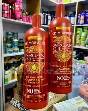 Creme of Nature Sulphate Free Argan Oil Shampoo Conditioner 20oz