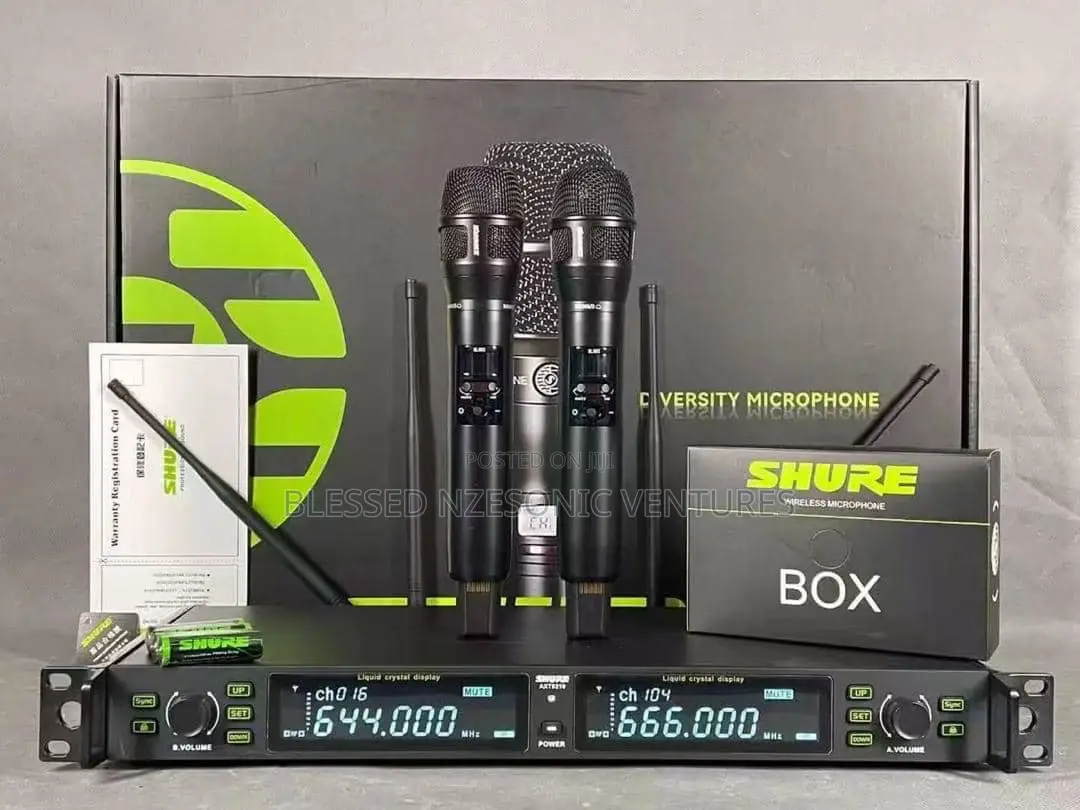 Professional Shure Wireless Microphone