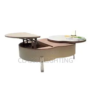 Adjustable Coffee Table With Storage Space Microcrystalline Table