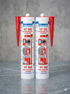 WEICON Silicone HT 300 Is a Red, High-Temperature Resistant Adhesive