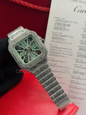 Cartier Quality Luxury Men Automatic Engine Wristwatch