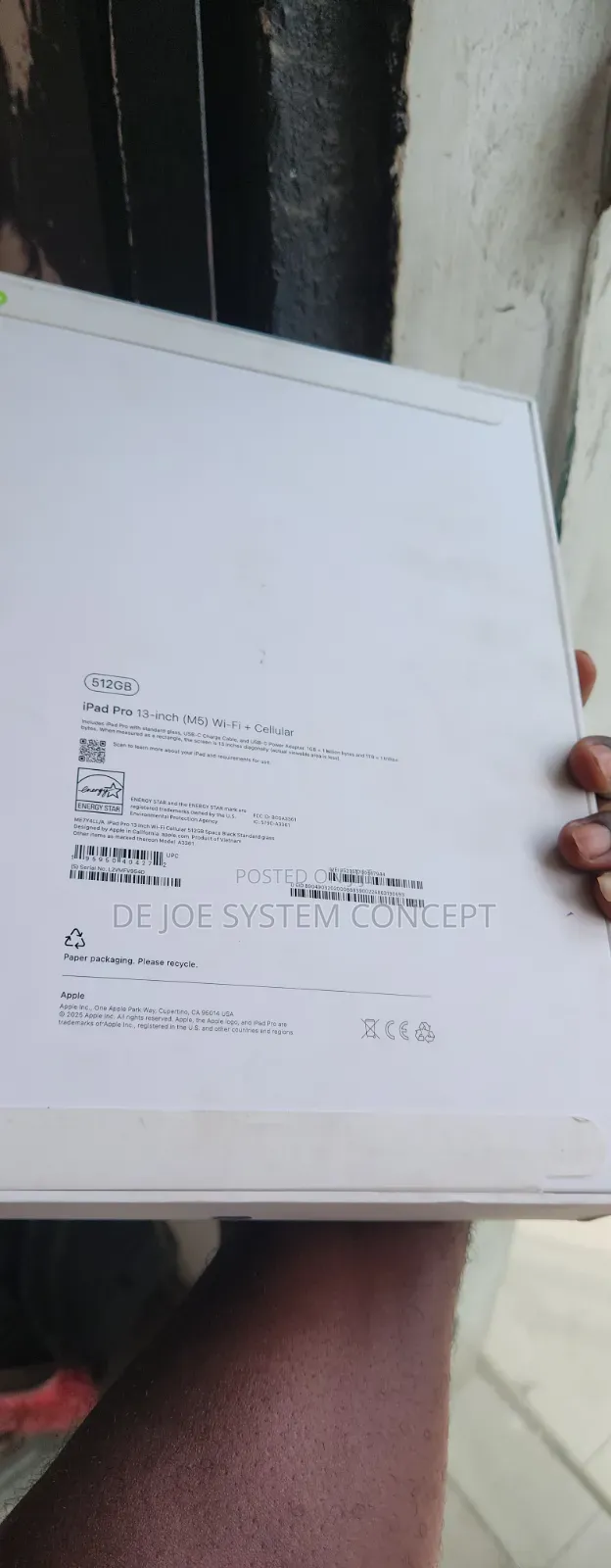 New Apple iPad Pro 13 (2025) 512 GB