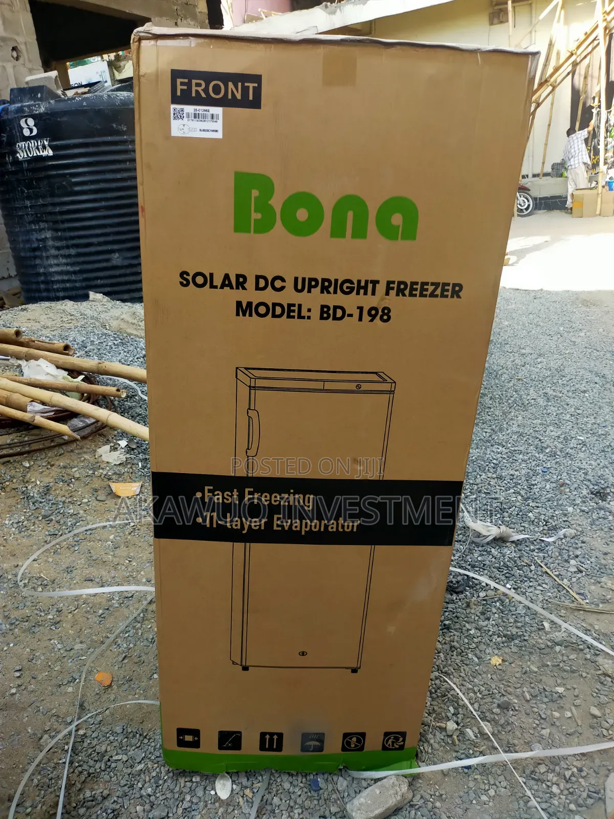 Bona Upright Freezer Fast Freezer