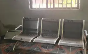3 Seater Metal Office Reception Chair