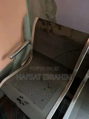 3 Seater Metal Office Reception Chair