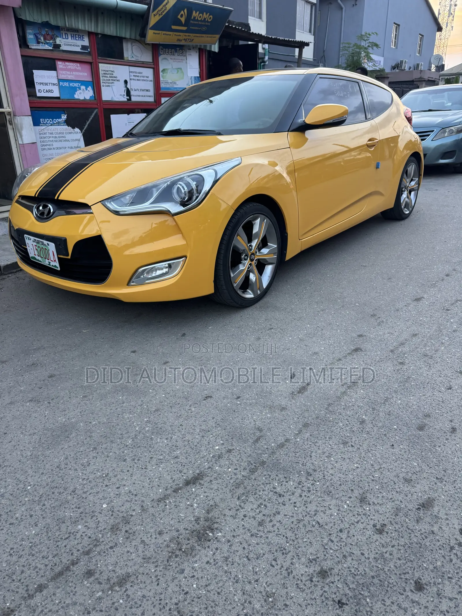 Hyundai Veloster Automatic 2012 Yellow