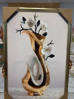 High Quality Impored Wall Frames With Crystal Diamonds