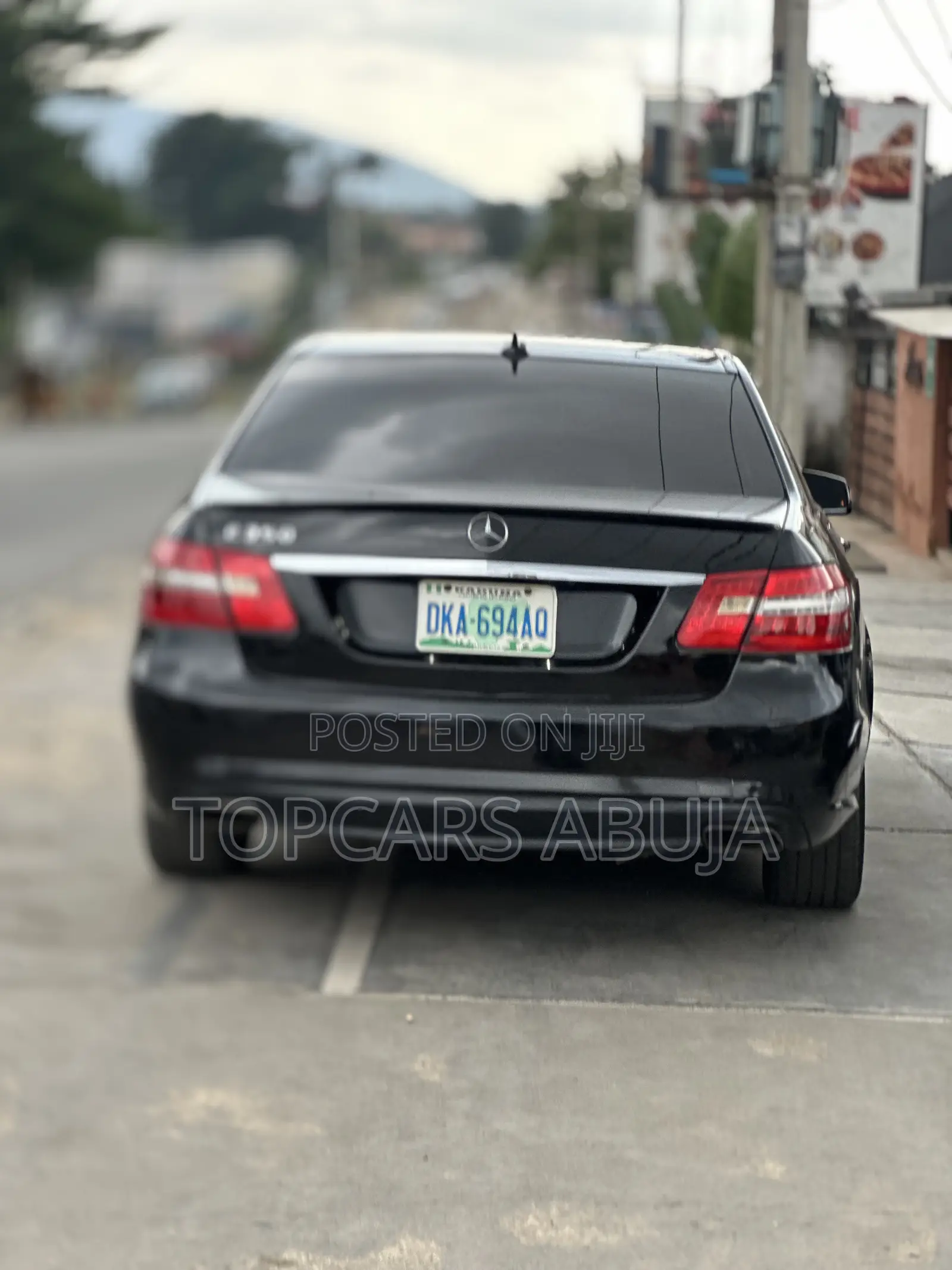 Mercedes-Benz E350 2012 Black