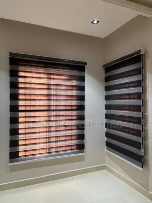 Premium Dual-Tone Zebra Blinds (Day Night Window Blinds)