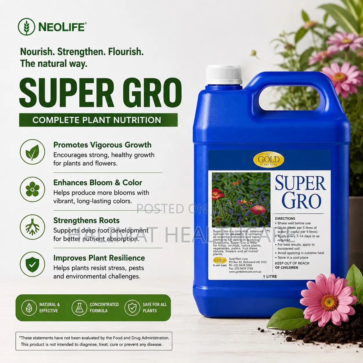 Super Gro - 1 Litre (Single)