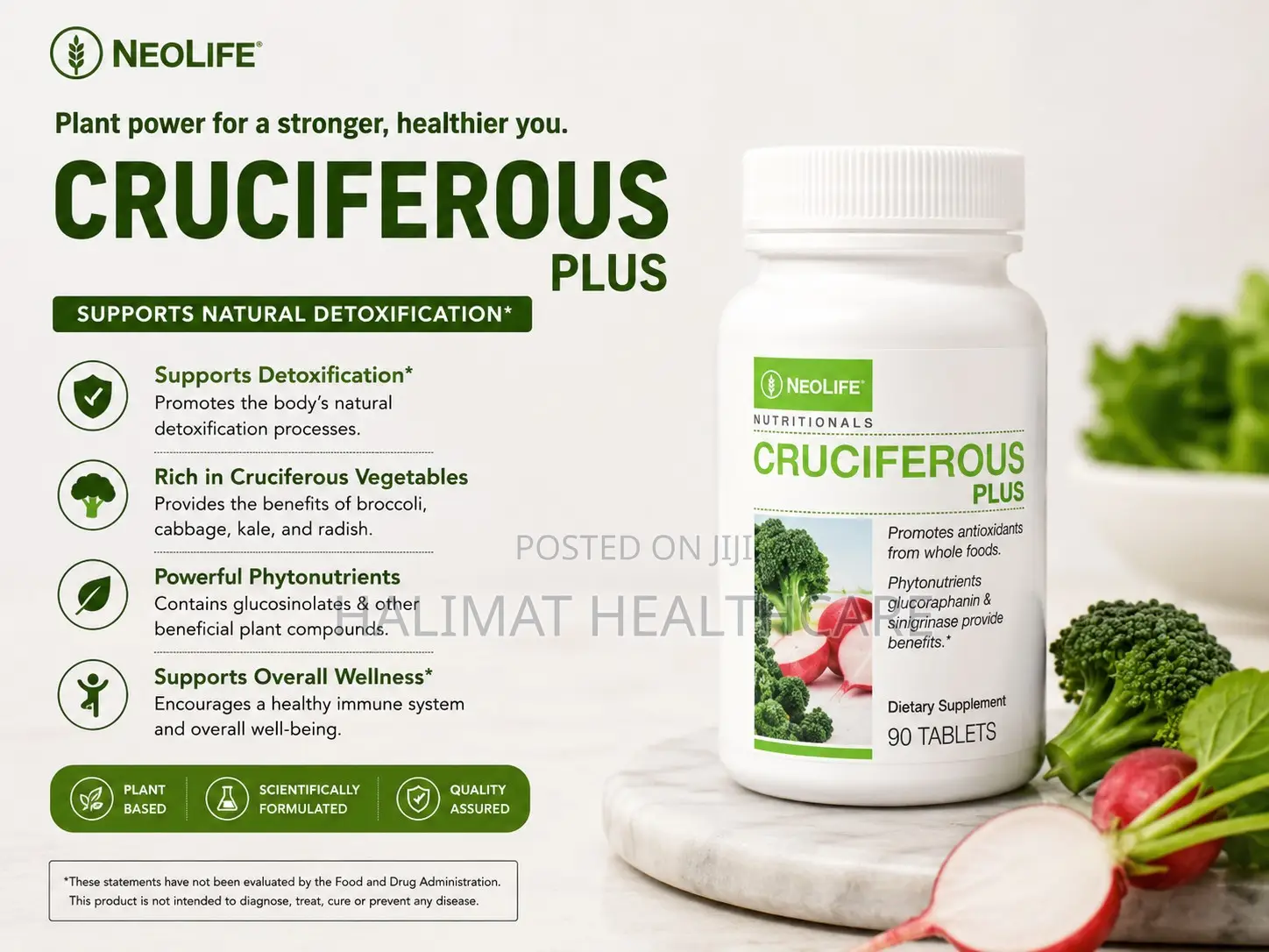 Cruciferous Plus - 60 Tablets (Single)