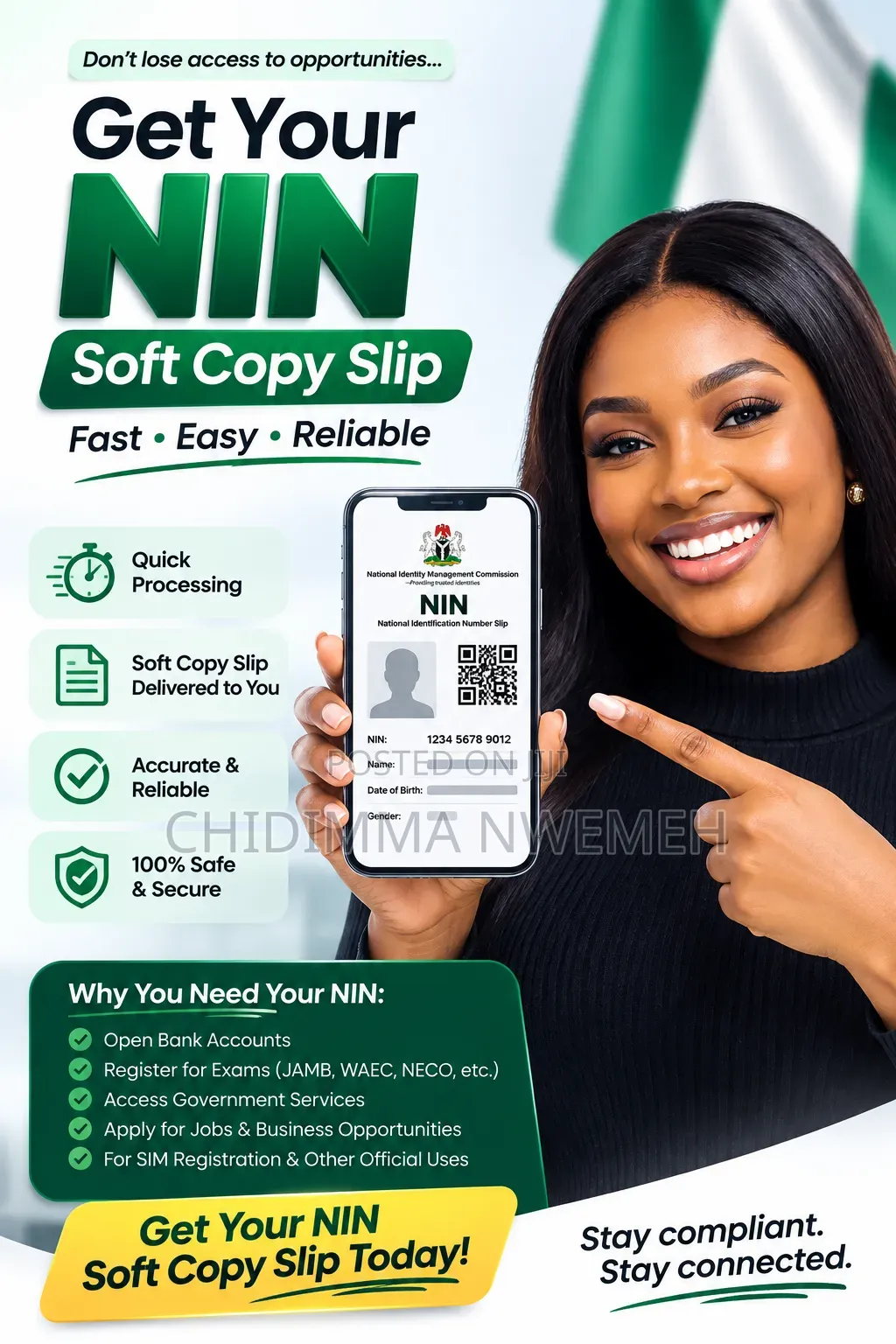 NIN Soft Copy Slip