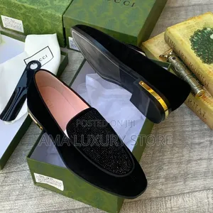 Gucci Premium Luxury Men Suede Shoes – Elegant, Durable Comfortable