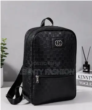 Luxury Black Backpack