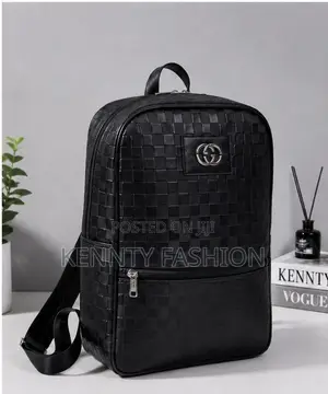 Luxury Black Backpack
