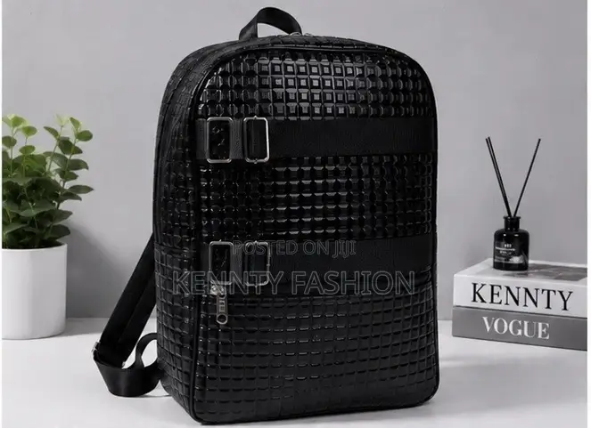 Luxury Black Backpack
