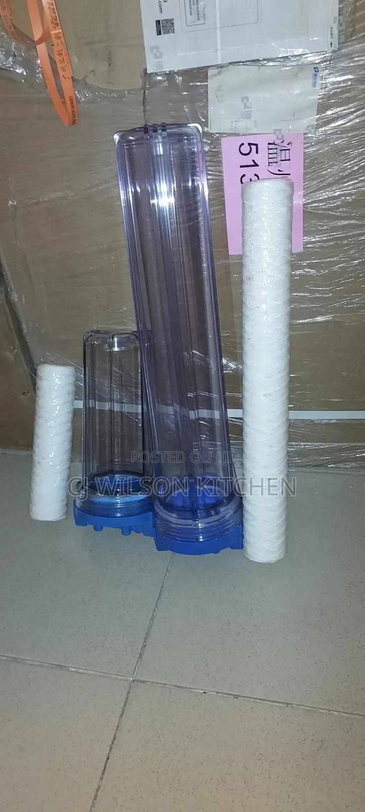 Water Filter and Candles