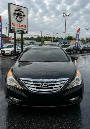 Hyundai Sonata 2012 Black