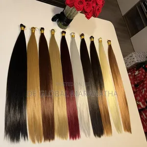 Bone Straight Human Hair Attachment