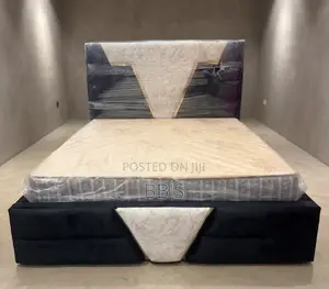 6by6 Orthopedic Mattress and Bedframe 
