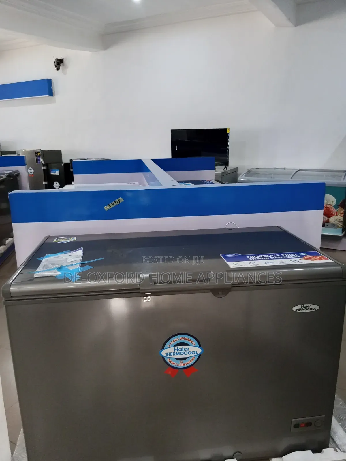 379litres Haier Thermocool Inverter Deep Freezer