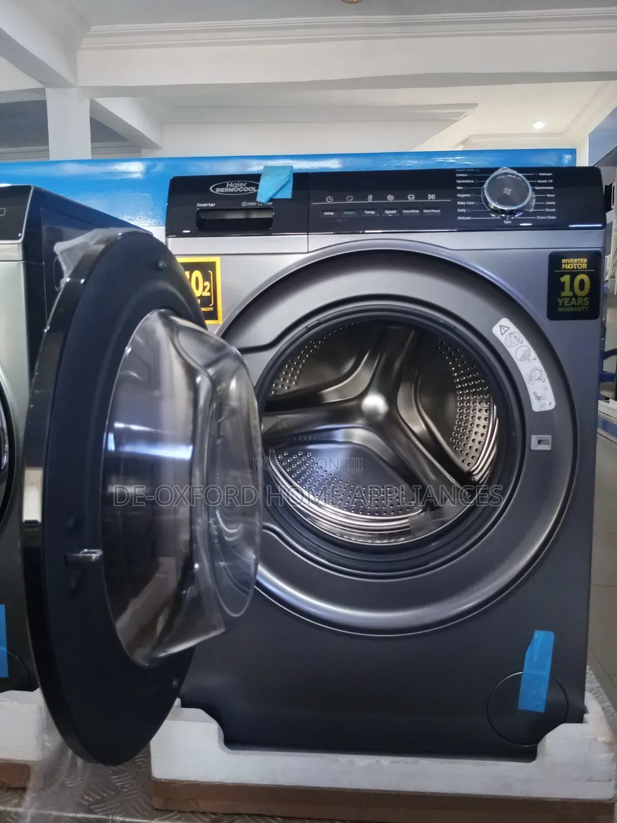 Haier Thermocool 8kg Inverter Automatic Front Load Washing Machine
