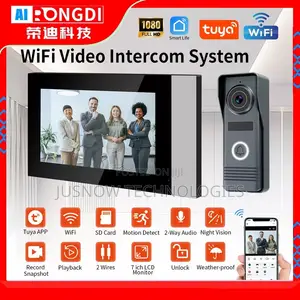Tuya Wifi Smart Video Intercom | Alexa Compatible