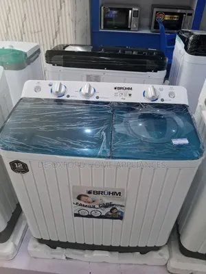 Bruhm 7kg Semi Automatic Twin Tub Washing Machine