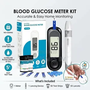Electronic Blood Glucose Meter – Easy Blood Sugar Monitoring