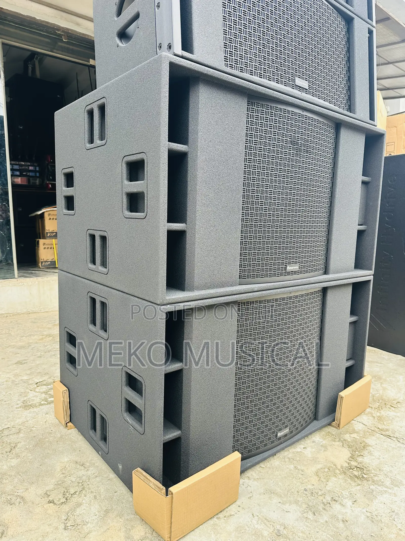 Infinity Double Subwoofer