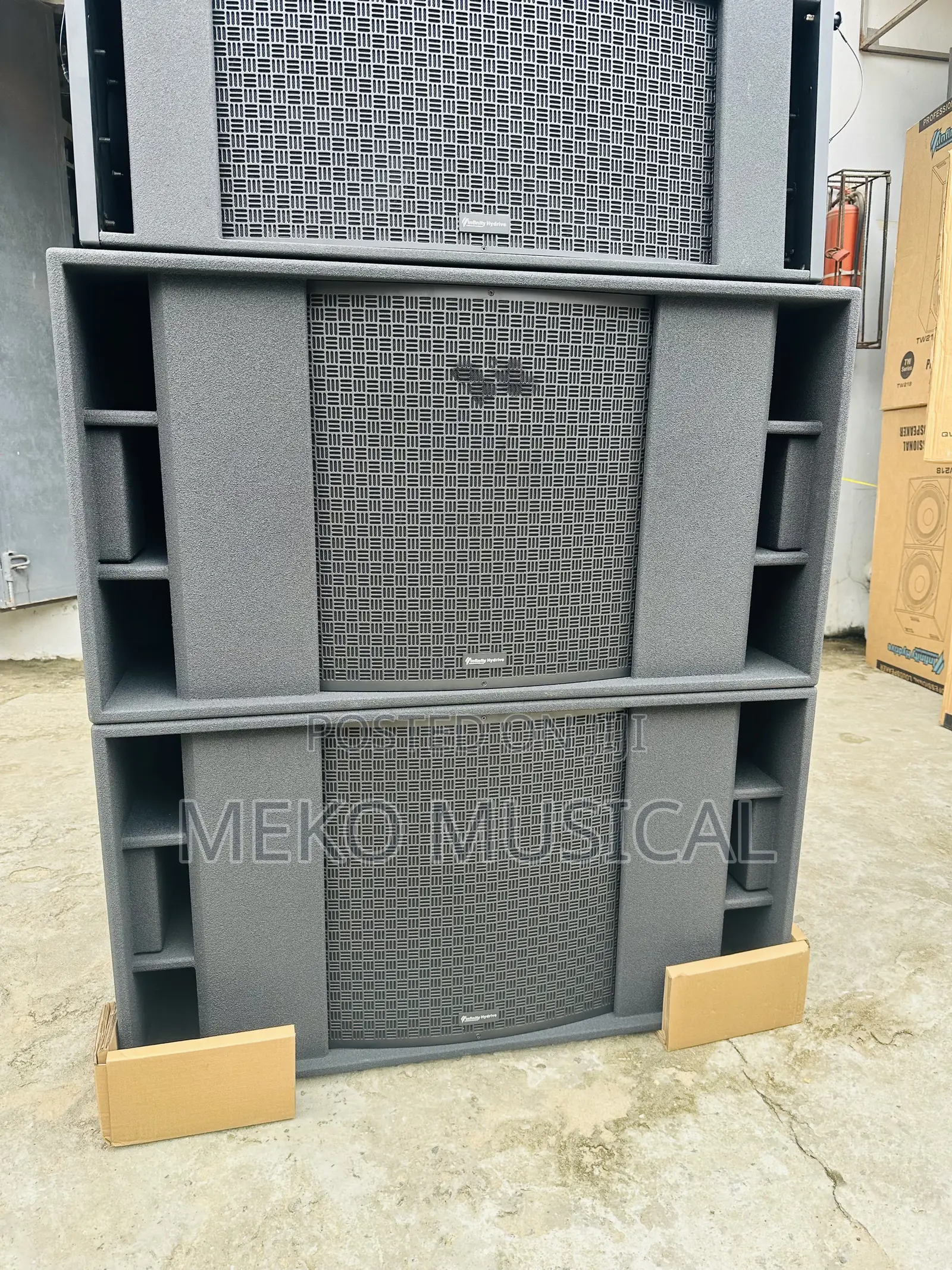 Infinity Double Subwoofer