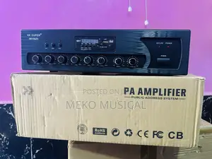 3 Zone Public Address System Amplifier