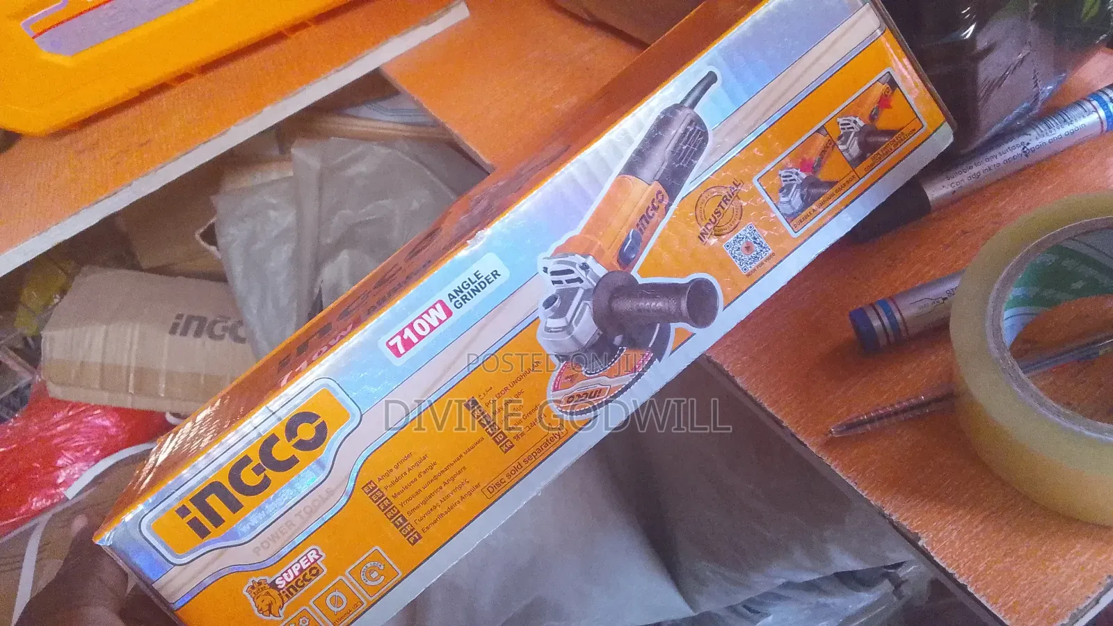 41/2 Ingco Angle Grinder
