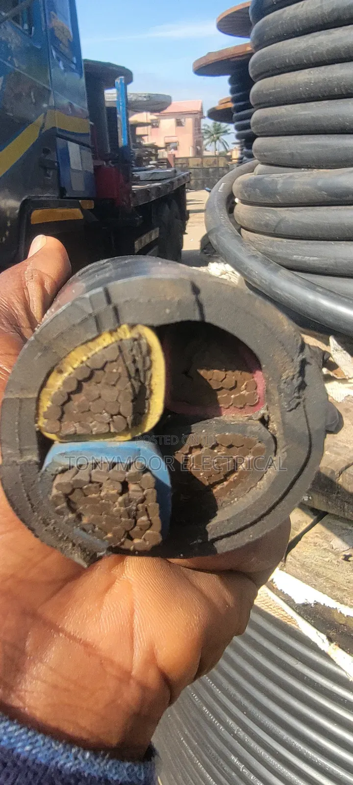 150mmx4core PVC None-Armoured Cable