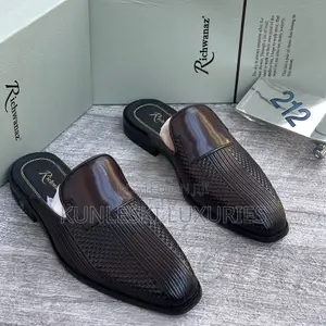 Original Richwanaz Leather Half Shos for Men’s