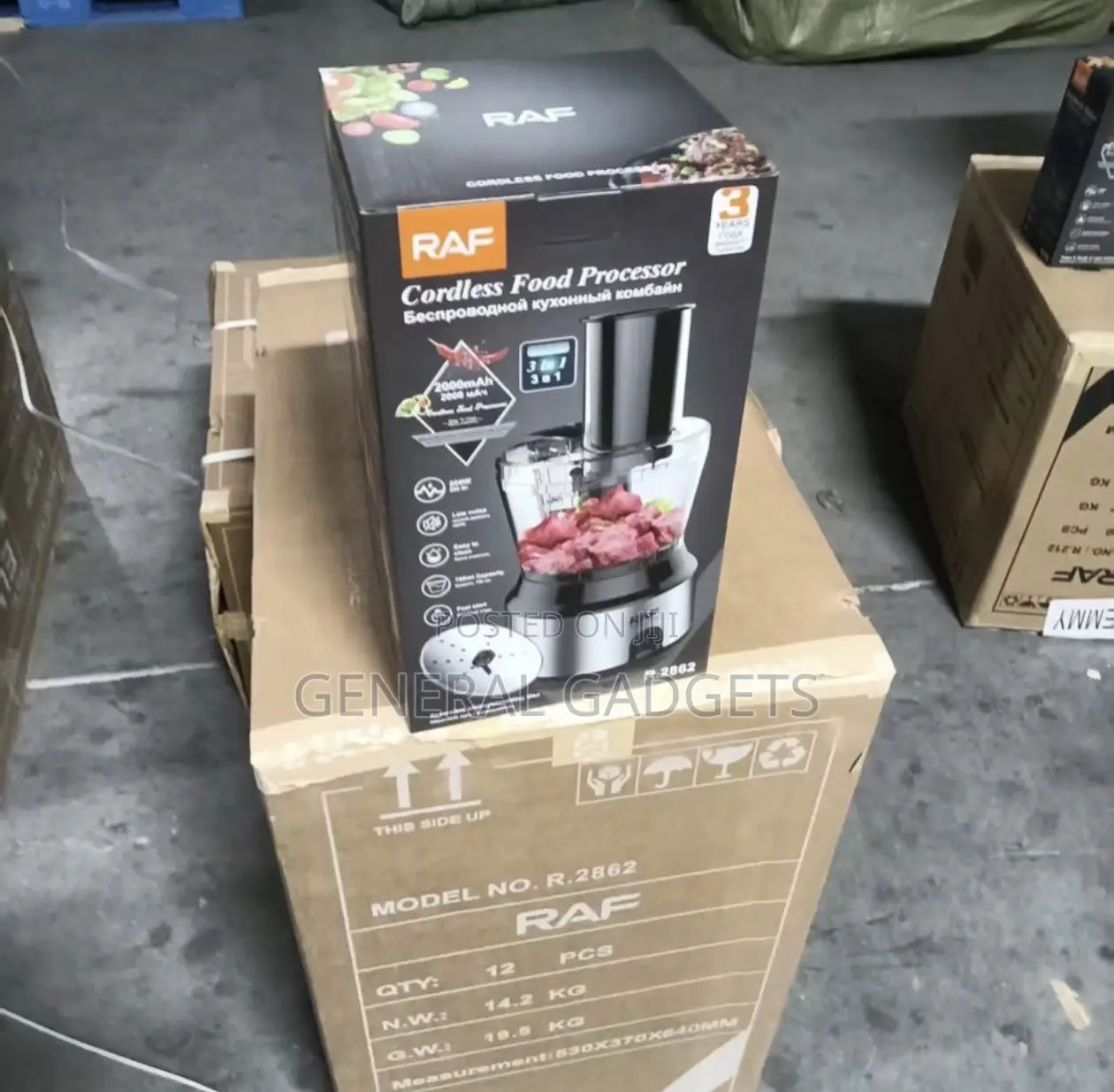 Multifunctional Rechargeable Food Processor